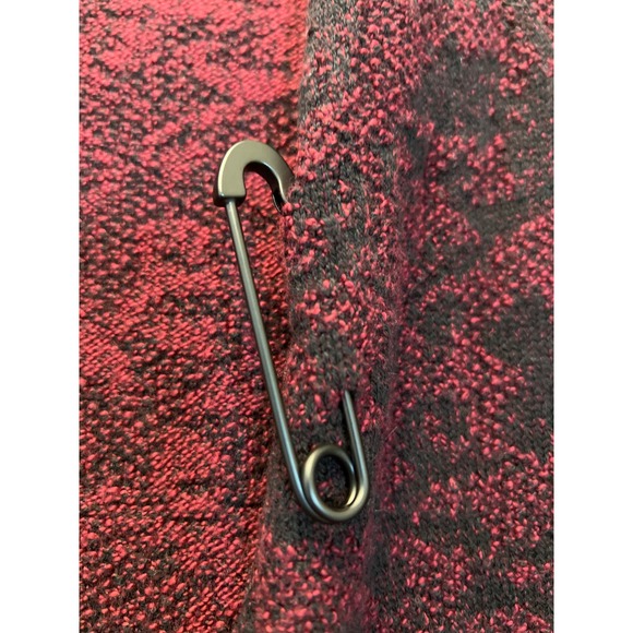 NWT J. Jill Women’s Long Sleeve Floral Pocket Cardigan Sweater Size XS Red Black - Picture 4 of 8